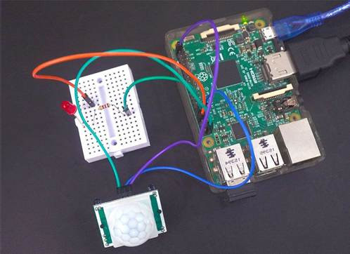 PIR Motion Sensor Interfacing with Raspberry Pi using Python