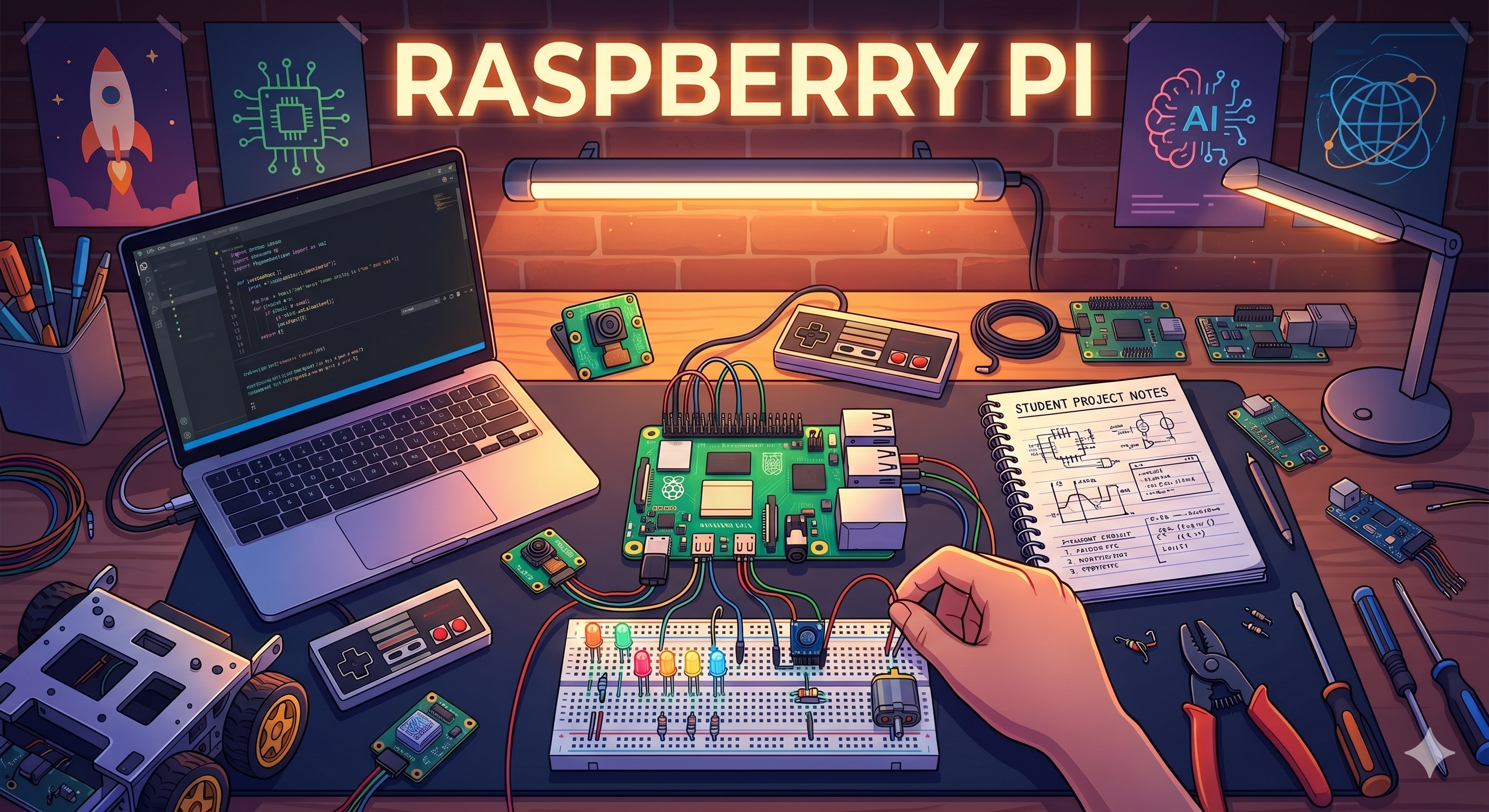 Assignement Raspberry Pi (common generated picture)